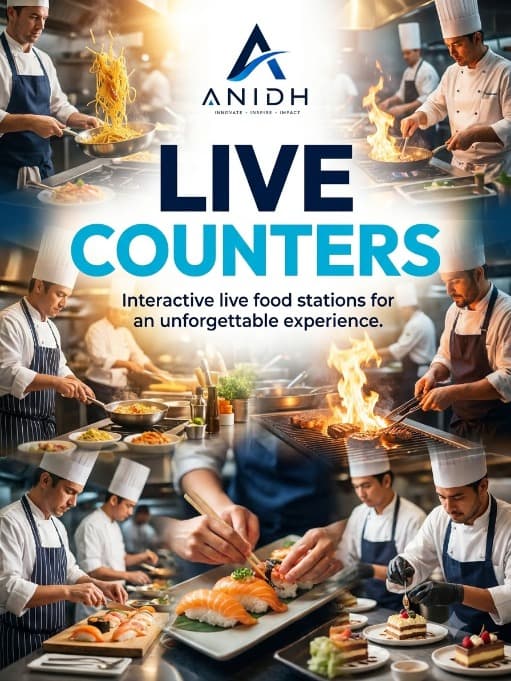 Live Food Counters